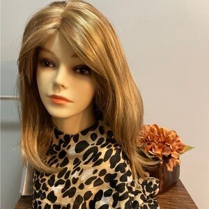 Louis Ferre Jennifer  Monofilament New Wig Sunkissed Blonde